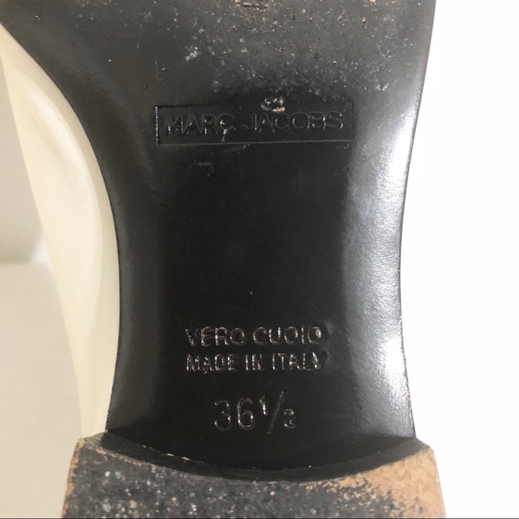 Marc Jacobs Leather Ballet Flats Made in Italy - Picture 8 of 13